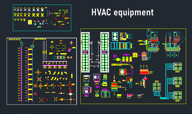 Autocad HVAC equipment Block Download