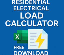Download Residential Electrical Load Calculator Excel
