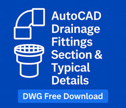 AutoCAD 2D Drainage Blocks