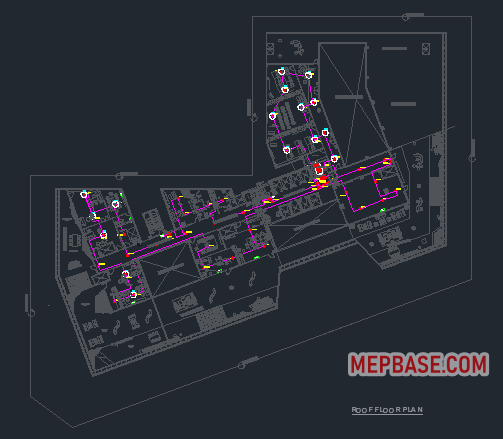 AutoCAD Fire Alarm Shop Drawing Free Download