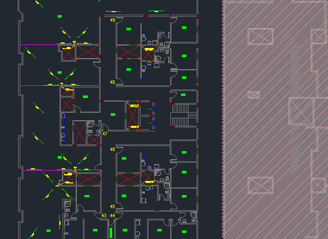 AutoCAD Hotel Storm Water Drainage System DWG Download