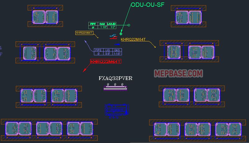 Daikin VRF Out Door Unit Block Download