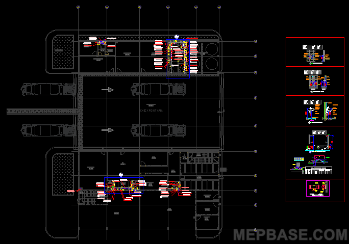 AutoCAD GROUND FLOOR PLAN WATER SUPPLY Free Download