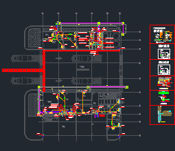 AutoCAD Sewage System Shop Drawing Free Download With Typical Installation Details