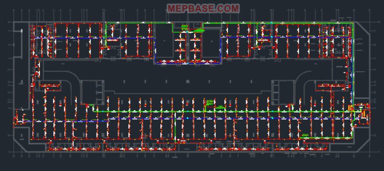 Basement Fire Fighting Shop Drawing Free Download