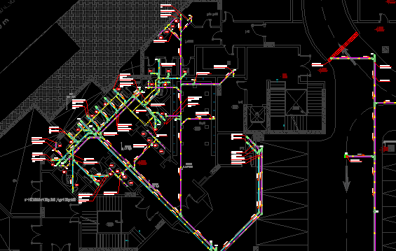 Storm Water Drainage System Layout