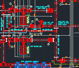 Fire Pump Room DWG Download