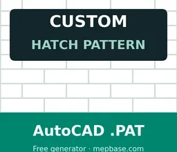How to create a custom hatch pattern in AutoCAD