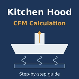 Kitchen Hood CFM Calculation and Grease Duct Sizing [Guide]